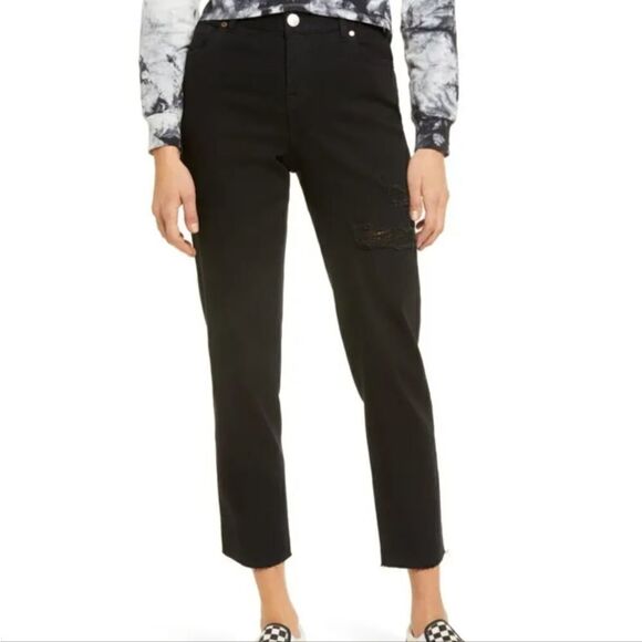 1822 Girlfriend High Rise Waist Ankle Jeans In Harry NWT Reduce Reuse Recycle♻️ - Picture 6 of 10